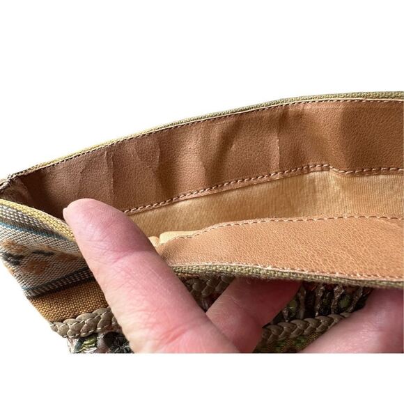 Michael Antonio multicolor tapestry wedge boot size 9.5 - Picture 8 of 15